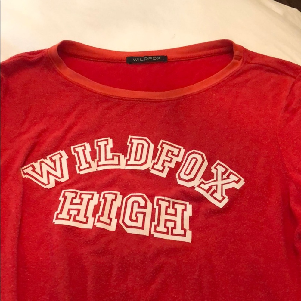 WILDFOX LONG SLEEVE SHIRT